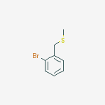 Structure of 1-Bromo-2-[(methylthio)methyl]-benzene