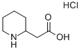Structure of PIPERIDIN-2-YL-ACETIC ACID HYDROCHLORIDE