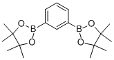 Structure of 1,3-phenyldiboronic acid, bis(pinacol) ester