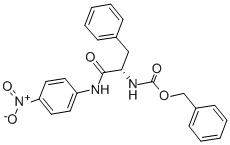 Structure of Z-PHE-PNA