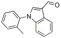 Structure of 1-(2-methylphenyl)indole-3-carboxaldehyde