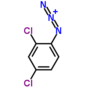 1-azido-2,4-dichlorobenzene结构式