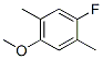 Benzene,1-fluoro-4-methoxy-2,5-dimethyl-结构式