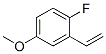 BENZENE, 2-ETHENYL-1-FLUORO-4-METHOXY-结构式