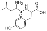 Structure of H-DL-LEU-DL-TYR-OH