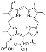 Structure of CHLORIN E6