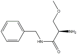 Structure of 2(R)-Amino-N-benzyl-3-methoxypropionamide