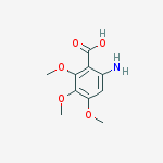 Structure of 6-amino-2,3,4-trimethoxybenzoic Acid