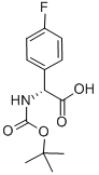 Structure of (R)-N-BOC-4-FLUOROPHENYLGLYCINE