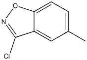 Structure of 1,2-Benzisoxazole,3-chloro-5-methyl-