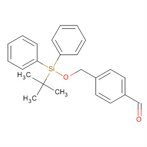 Benzaldehyde, 4-[[[(1,1-dimethylethyl)diphenylsilyl]oxy]methyl]-结构式