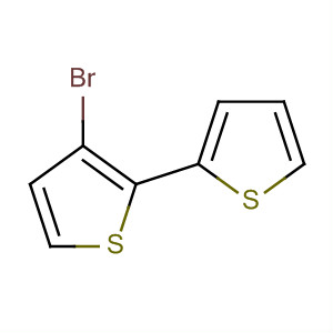 2,2'-Bithiophene, 3-bromo-结构式