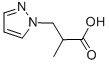 Structure of 2-METHYL-3-(1H-PYRAZOL-1-YL)PROPANOIC ACID
