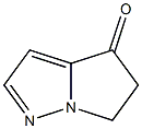 Structure of 4H-Pyrrolo[1,2-b]pyrazol-4-one,5,6-dihydro-