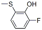 Phenol,2-fluoro-6-(methylthio)-结构式