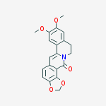 Structure of OXYEPIBERBERINE