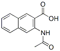 3-(ACETYLAMINO)-2-NAPHTHOIC ACID结构式