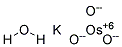 Structure of POTASSIUM OSMATE(VI) DIHYDRATE