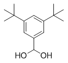 3,5-二叔丁基苯硼酸结构式