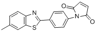 Structure of 1-[4-(6-METHYL-BENZOTHIAZOL-2-YL)-PHENYL]-PYRROLE-2,5-DIONE