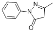 Structure of 1,2-Dihydro-5-methyl-2-phenyl-3H-pyrazol-3-one