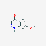 Structure of 4-Cinnolinol, 7-methoxy-