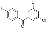 Structure of 3,5-DICHLORO-4-FLUOROBENZOPHENONE