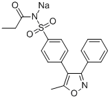 Structure of PARECOXIB NA