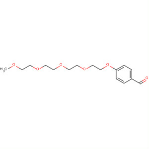 Structure of Benzaldehyde, 4-(3,6,9,12-tetraoxatridec-1-yloxy)-