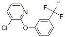 Structure of 3-chloro-2-[3-(trifluoromethyl)phenoxy]pyridine