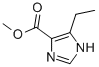 Structure of methyl 5-ethyl-1H-imidazole-4-carboxylate