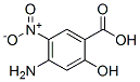 Benzoic acid,4-amino-2-hydroxy-5-nitro-结构式