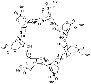 Structure of HEPTAKIS(6-O-SULFO)-(BETA)-CYCLODEXTRIN