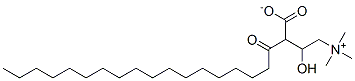 Structure of 3-octadecanoyloxy-4-trimethylazaniumylbutanoate