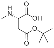 Structure of N-ME-ASP(OTBU)-OH