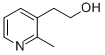 3-(2-HYDROXYETHYL)-A-PICOLINE结构式