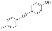 Structure of 4-(4-FLUOROPHENYLETHYNYL)PHENOL