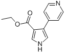 Structure of ETHYL 4-PYRIDIN-4-YL-1H-PYRROLE-3-CARBOXYLATE