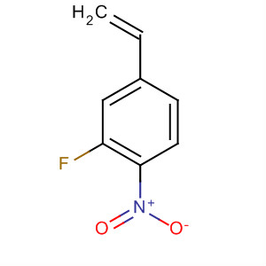 Structure of Benzene, 4-ethenyl-2-fluoro-1-nitro-