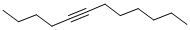 Chemical structure of 5-DODECYNE