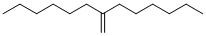 Structure of 2-HEXYL-1-OCTENE