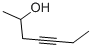 Structure of 4-HEPTYN-2-OL
