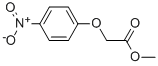 (4-Nitrophenoxy)acetic acid methyl ester结构式