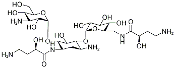 Structure of 1,6'-Di-HABA KanaMycin A