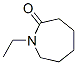 1-Ethylhexahydro-2H-azepine-2-one结构式