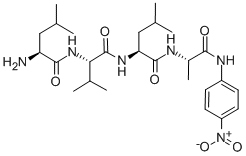 Structure of H-LEU-VAL-LEU-ALA-PNA