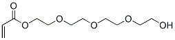 Structure of 2-[2-[2-(2-hydroxyethoxy)ethoxy]ethoxy]ethyl acrylate