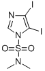 Structure of N,N-DIMETHYL 4,5-DIIODO-1H-IMIDAZOLE-1-SULFONAMIDE