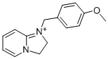 Structure of 1-(4-METHOXYBENZYL)-2,3-DIHYDRO-IMIDAZO[1,2-A]PYRIDIN-1-IUM