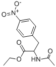 N-ACETYL-DL-(4-NITROPHENYL)ALANINE ETHYL ESTER结构式